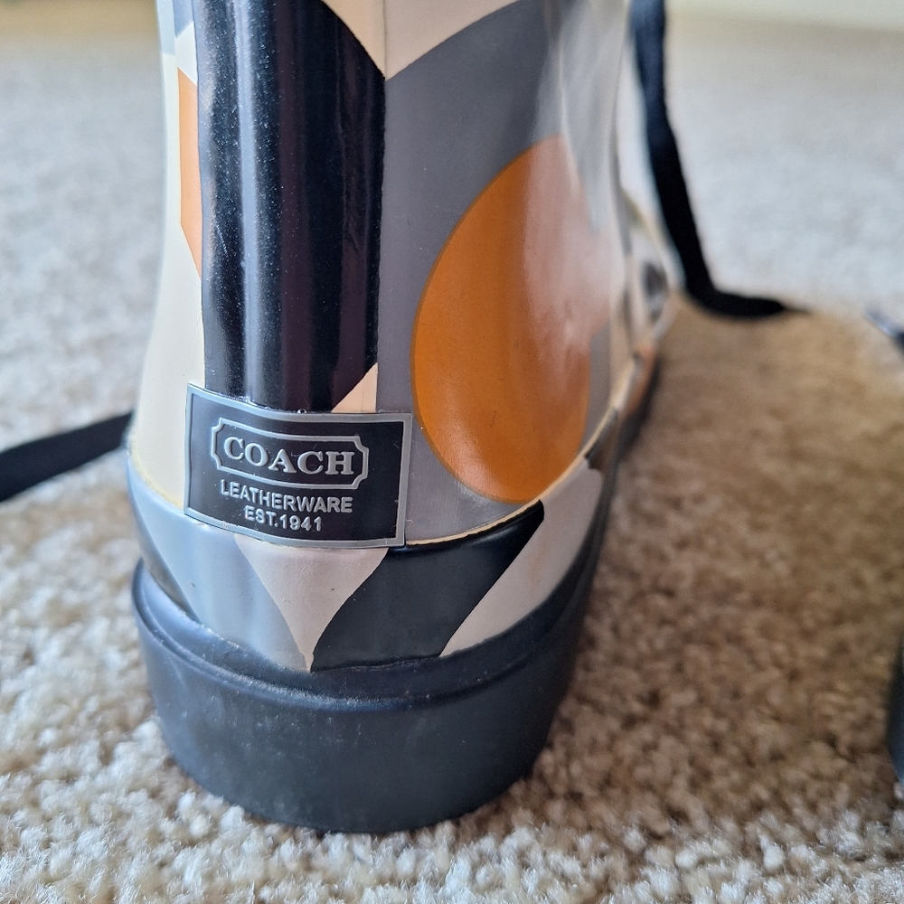 Coach Rain boots